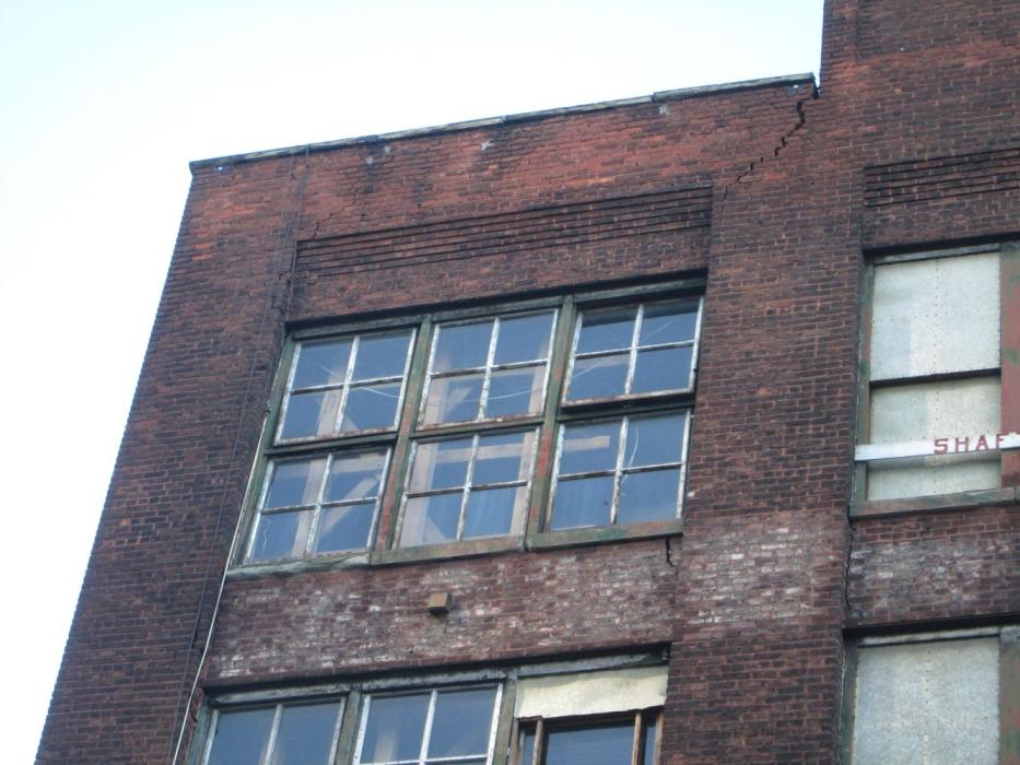 Queens, New York – damage due to settlement from adjacent construction work.