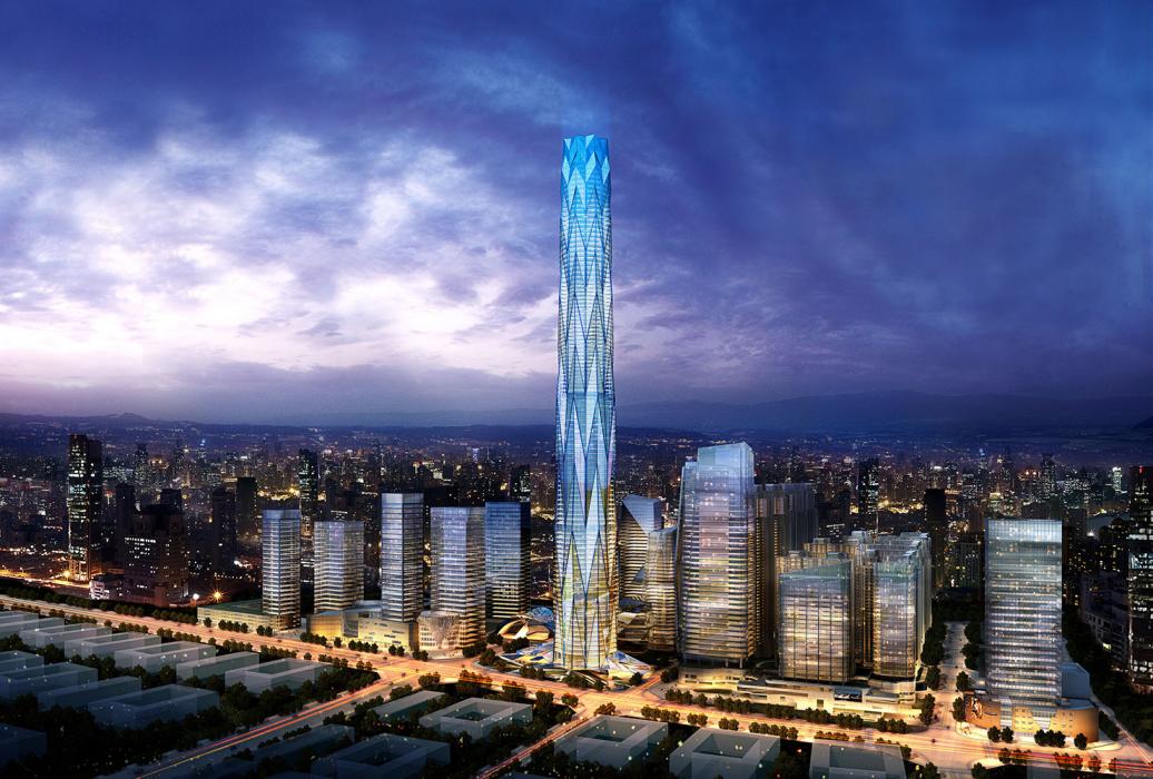 Chengdu Dongcun Greenland Tower