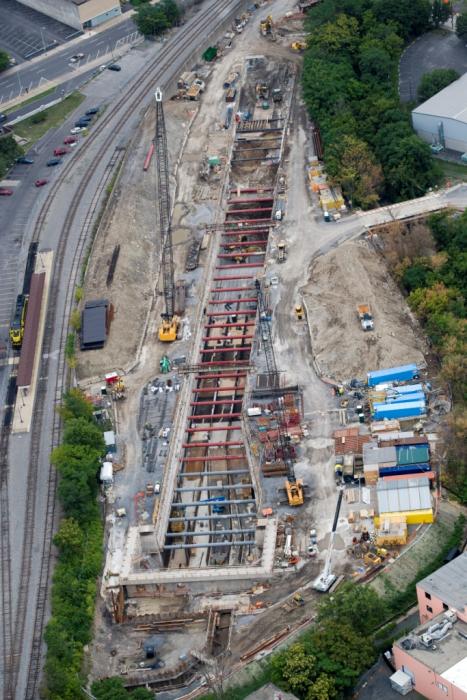 Clinton CSO underground water storage tunnel, Syracuse, New York.