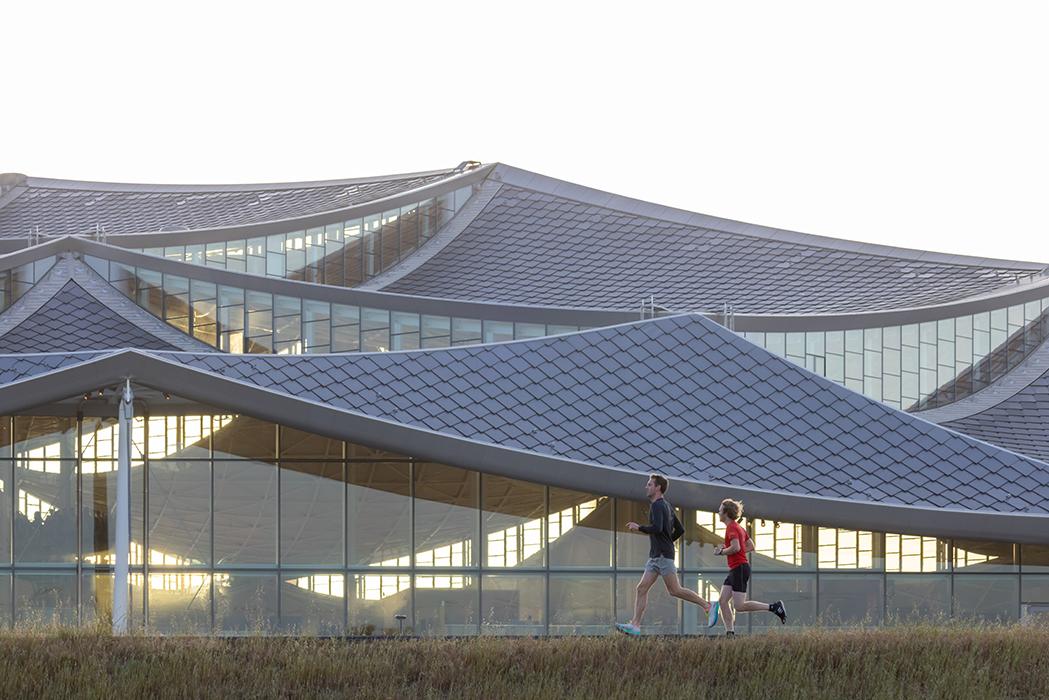 Google Bay View Campus in California.