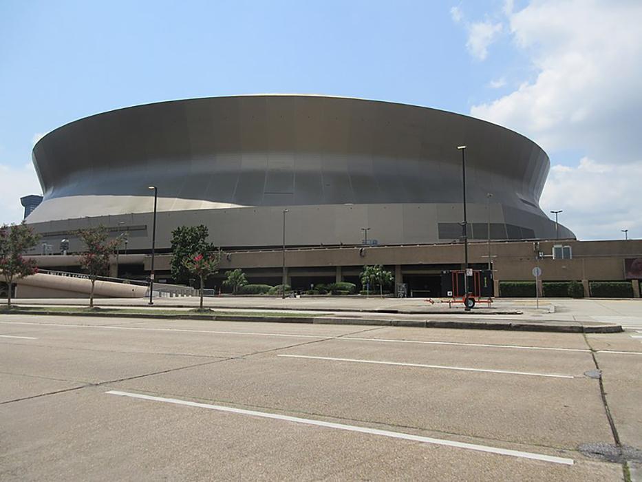 Caesars Superdome in New Orleans, Louisiana.