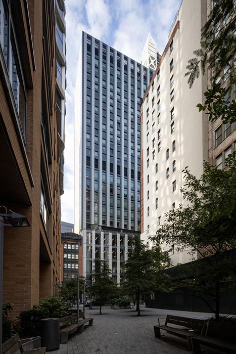 Pace University Tower, 15 Beekman Street in New York.