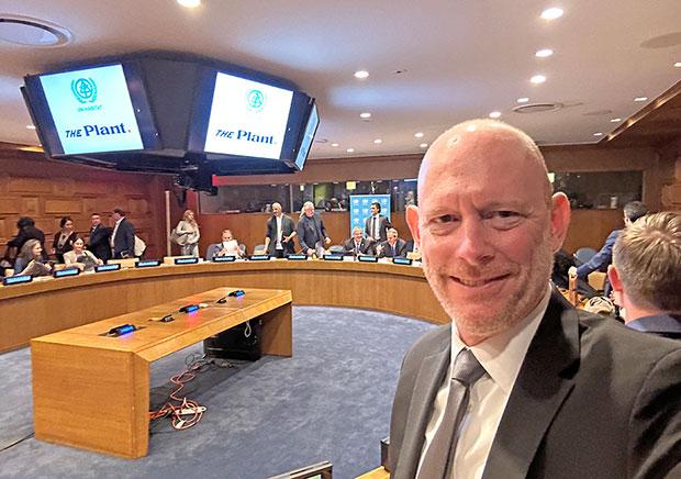 Mike Squarzini Discusses Decarbonizing The Built Environment At United Nations Roundtable