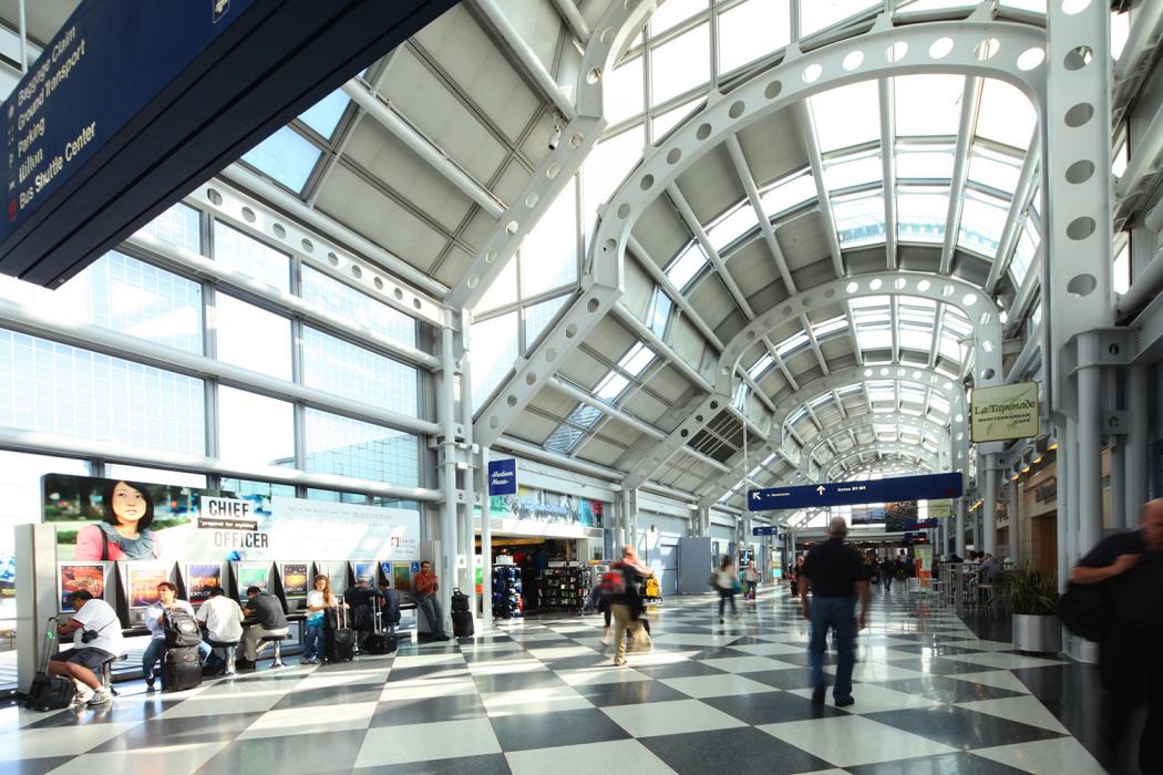 United Airlines Terminal Renovations at O’Hare International Airport in Chicago, Illinois.