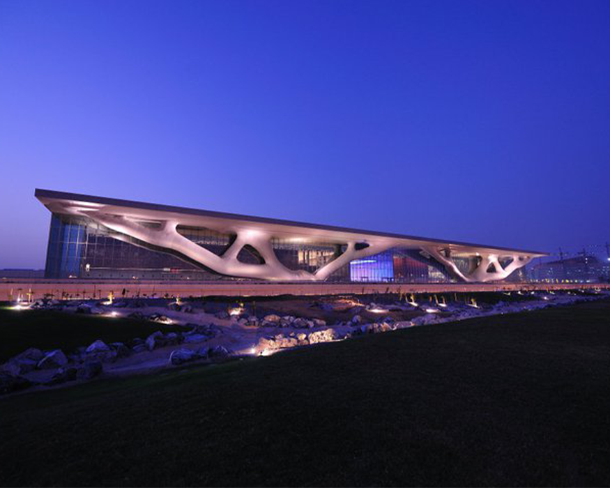 Qatar National Convention Centre in Doha, Qatar.